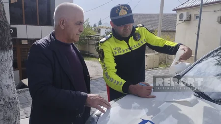 Ağsuda Təmiz hava aylığı çərçivəsində 20-yə yaxın sürücü cərimələnib