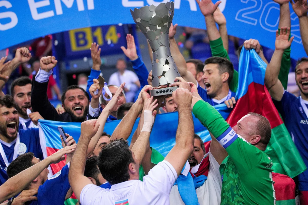 Сборная Азербайджана по мини-футболу стала чемпионом Европы