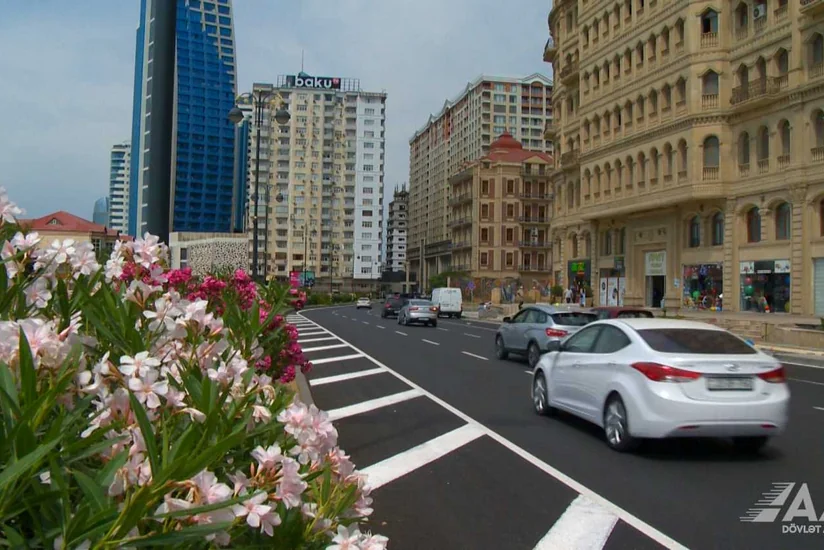Bakının Afiyəddin Cəlilov küçəsində təmir işləri yekunlaşıb
