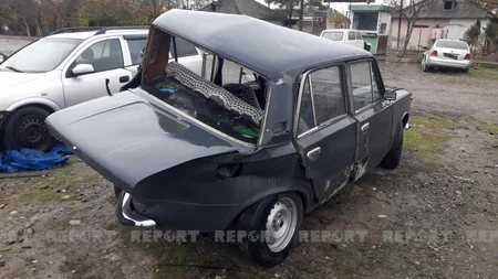 Kürdəmirdə “Mercedes” “VAZ-21011”-ə çırpılıb, xəsarət alanlar var