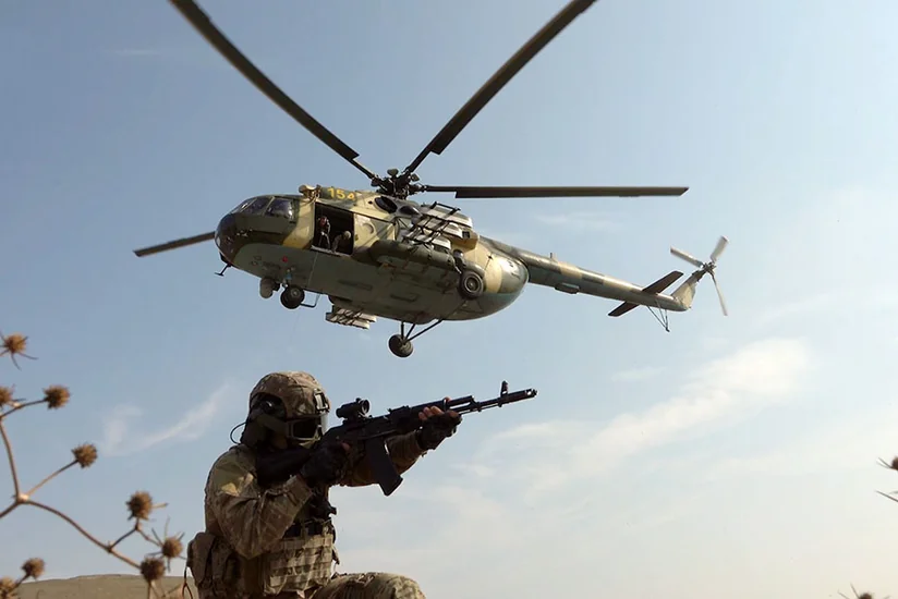 Продолжаются учения спецназа Азербайджана