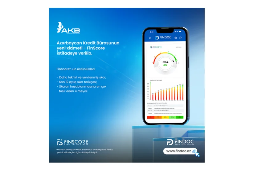 Azərbaycan Kredit Bürosu yeni skorinq xidmətini istifadəyə verib