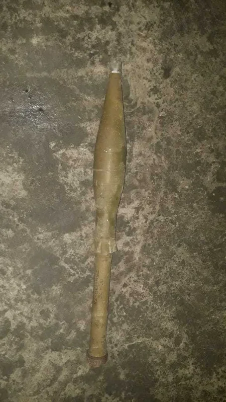 Qazax rayonunda tank əleyhinə raket aşkarlanıb