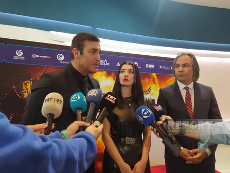 CinemaPlus “Komutan” filminin qəhrəmanları ilə qala gecəsi keçirib