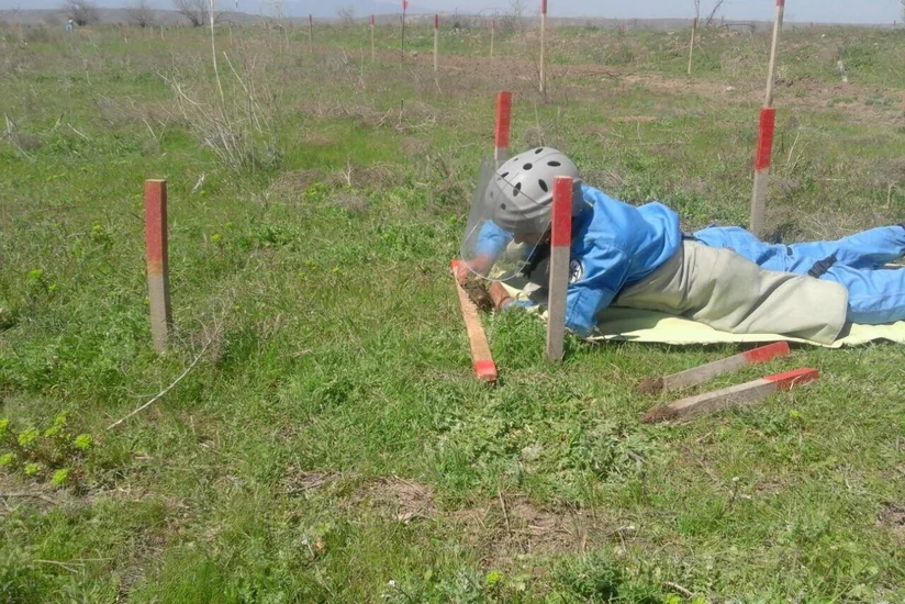 Cocuq Mərcanlı kəndində gün ərzində 2 094 ədəd qəlpə aşkar edilib