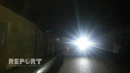 ​Quba şəhərində bir neçə ev yanıb - VİDEO