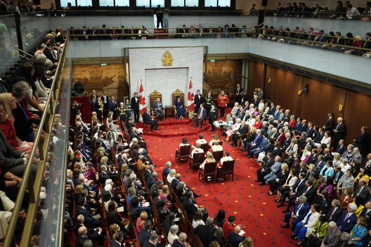 Карл III открыл первую сессию парламента Канады нового созыва