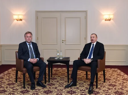 Prezident İlham Əliyev “Kaspersky Lab” şirkətinin sahibi və icraçı direktoru ilə görüşüb