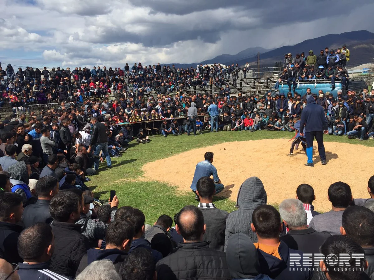 Novruz bayramı Gürcüstanın Laqodexi bölgəsində geniş qeyd olunub