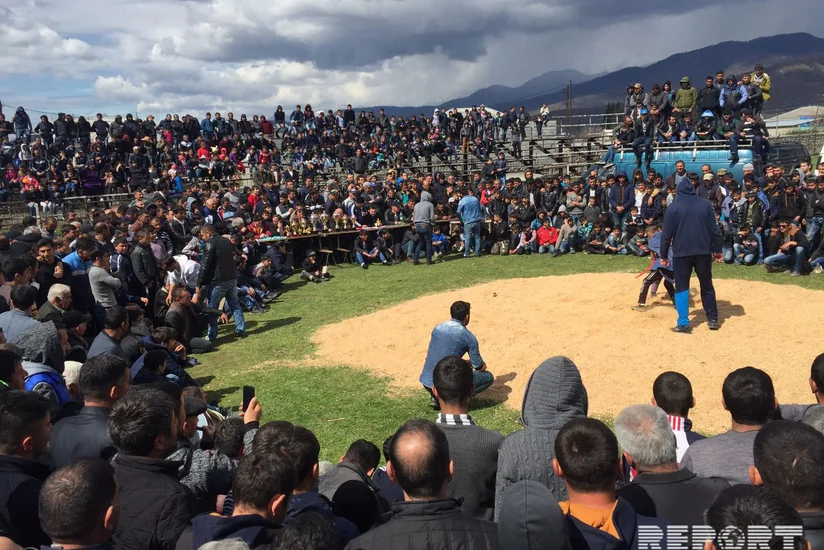 Novruz bayramı Gürcüstanın Laqodexi bölgəsində geniş qeyd olunub