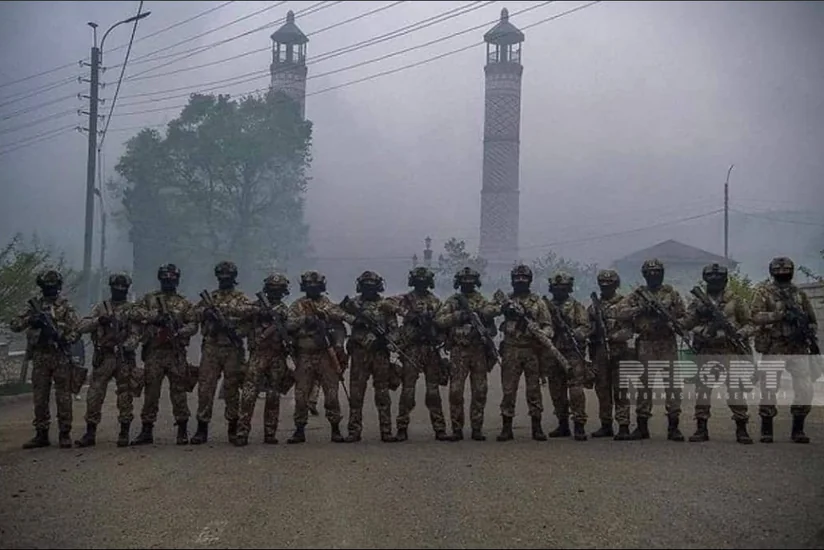 Shusha Operation of Special Forces - details of street fighting