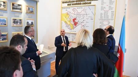 Qaçqınkom sədri Avropa Şurasının komissarı ilə görüşüb