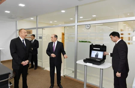 Prezident Binəqədi Rayon Məhkəməsinin yeni inzibati binasının açılışında iştirak edib - YENİLƏNİB