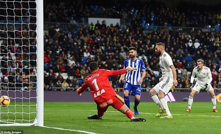Реал впервые в сезоне одержал четыре победы подряд в чемпионате Испании по футболу