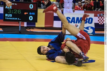 Azərbaycan samboçuları Avropa çempionatında 8 medal qazanıb
