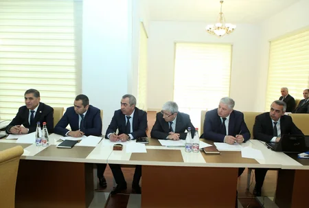 Səlim Müslümov Goranboyda 5 şəhər və rayon sakinləri ilə görüşüb
