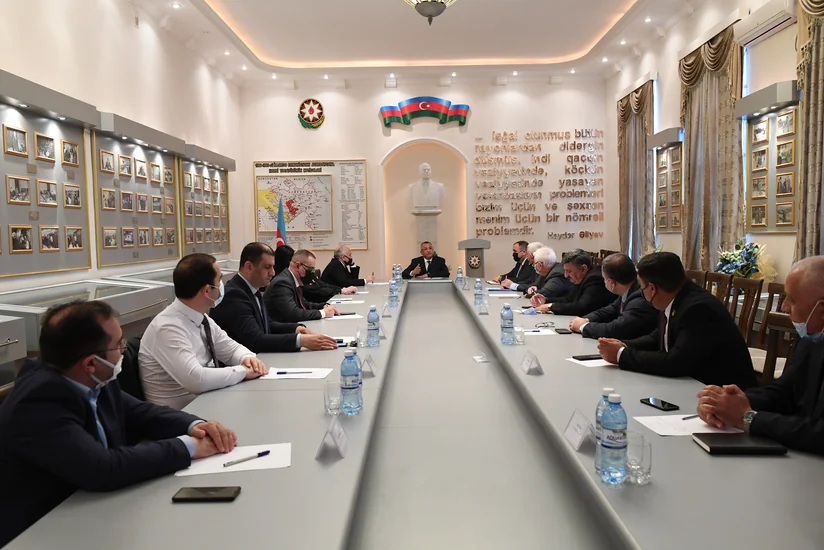 Dövlət Komitəsində İctimai Şuranın yeni seçilən üzvləri ilə görüş olub