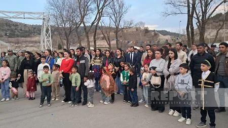 Laçında Novruz şənliyi keçirilib