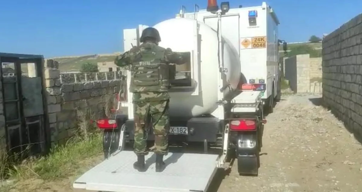 В Баку обнаружены боеприпасы