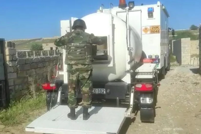 В Баку обнаружены боеприпасы