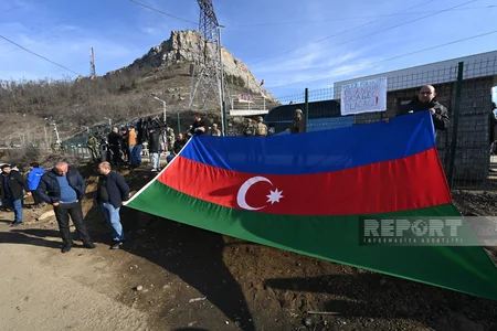 Protest on Shusha-Khankandi road going on for four days