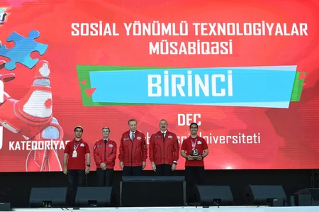 “TEKNOFEST Azərbaycan” festivalı çərçivəsində qaliblərə mükafatlar verilib