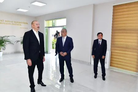 Qazax şəhərinin su təchizatı və kanalizasiya sistemləri istismara verilib - YENİLƏNİB