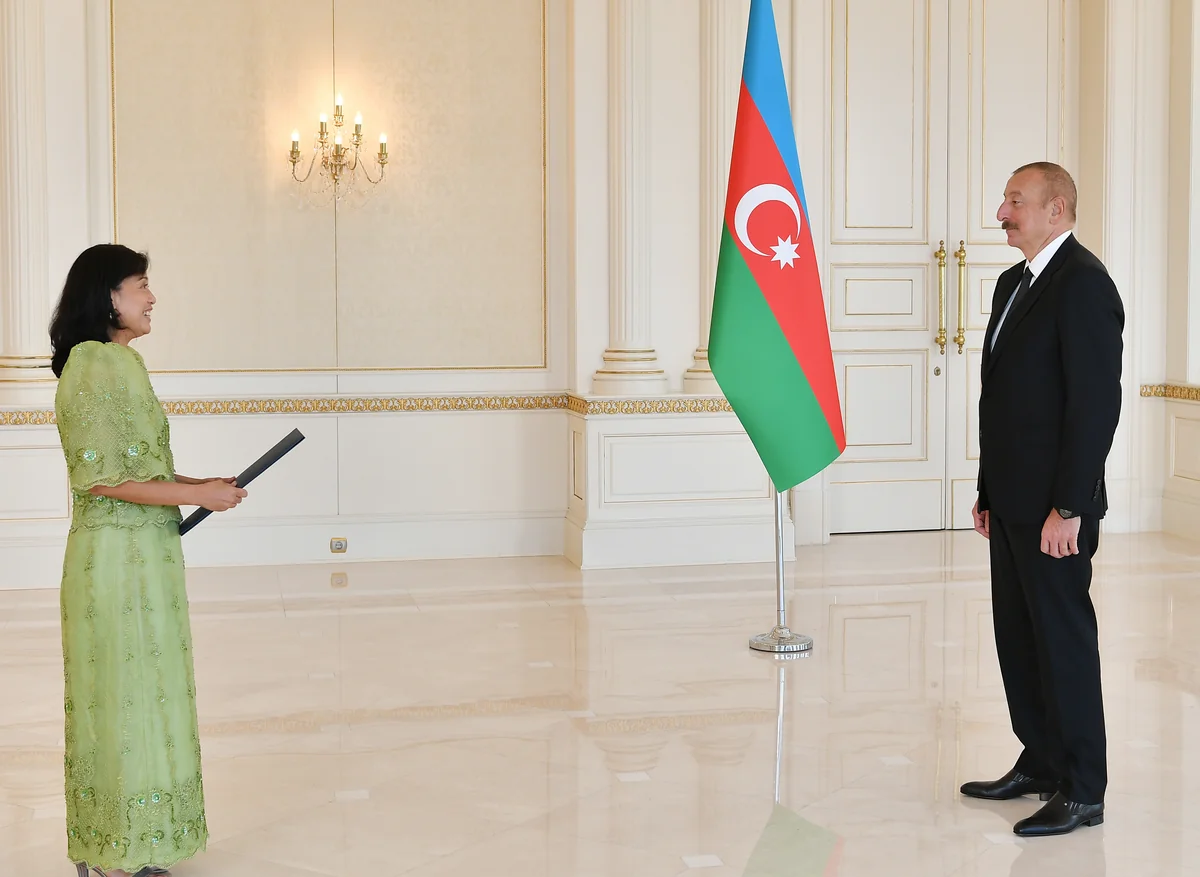 President Ilham Aliyev receives credentials of incoming Philippine ambassador