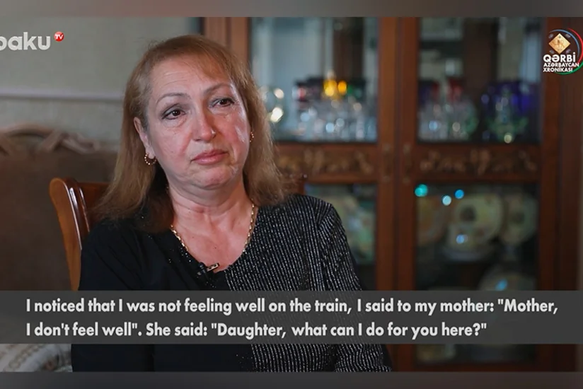 Qatarda oğul doğan ana: “Ermənilərin əlindən qaçıb 40 kilometr piyada yol gəldim”
