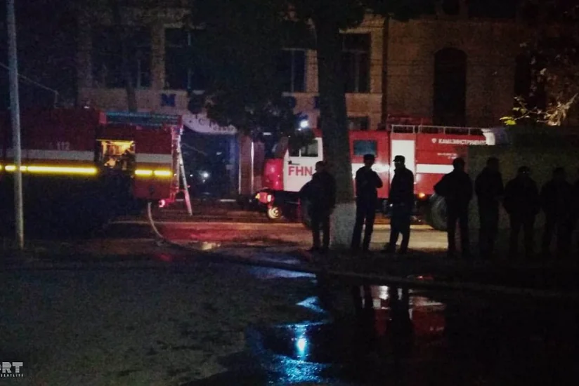 В детском саду в Газахе произошел пожар, есть пострадавшие
