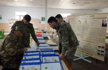 Readiness of Azerbaijani Army officers in Organization of Educational Work and Psychologist specialties checked
