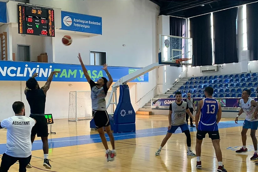 Azərbaycan Basketbol Liqasının debütantı yoldaşlıq görüşündə bürünc mükafatçıya qalib gəlib