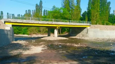 Tovuzda leysan yağışlarında qəzalı vəziyyətə düşən körpü bərpa edilib