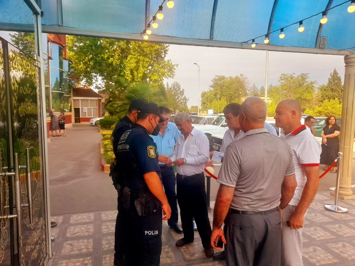 Samuxda toy qaydalarını pozanlar cərimələnib