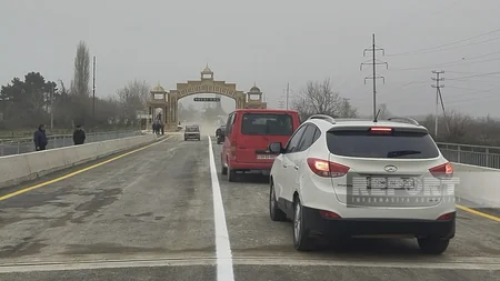 Xaçmazda uçan körpünün yerində inşa edilmiş yeni körpü istifadəyə verilib