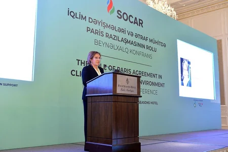 Bakıda “İqlim dəyişmələri və ətraf mühitdə Paris razılaşmasının rolu” mövzusunda beynəlxalq konfrans keçirilib