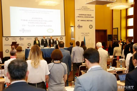 Bakıda Avropa Tibb Assosiasiyaları Forumunun 33-cü illik konfransı keçirilib