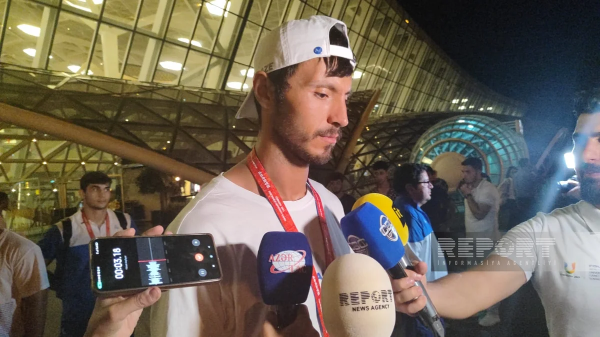 Universiadada 3-cü yeri tutan avarçəkən: Bir saniyə fərqlə qızıl medalı əldən verdim