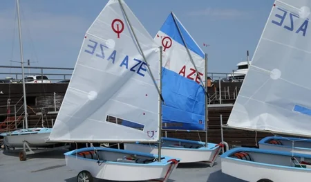 ASCO-nun “Xəzər” Yelkənli Qayıqlar İdman klubuna yeni qayıqlar alınıb