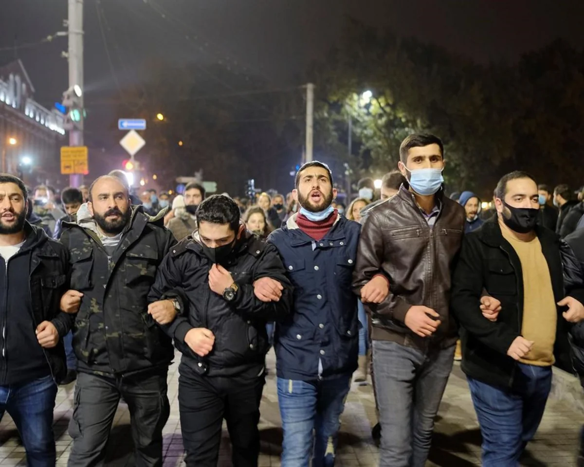 В Ереване проходит акция протеста против Никола Пашиняна