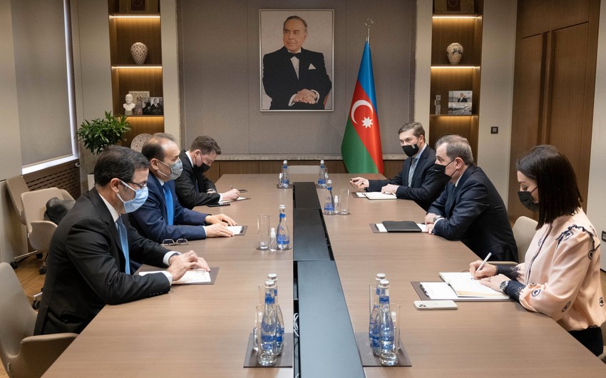 Ceyhun Bayramov Türk Şurasının Baş katibi ilə görüşüb