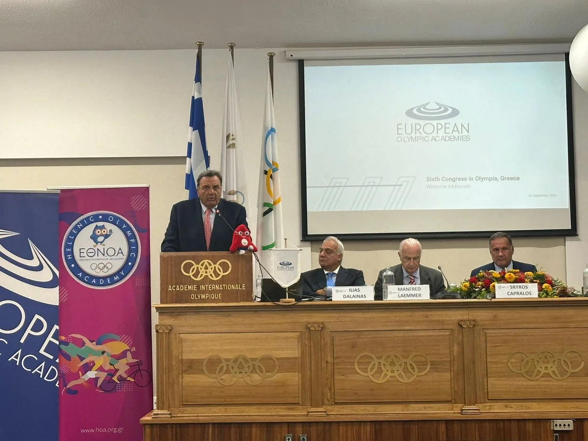 Azərbaycan nümayəndəsi VI Avropa Olimpiya Akademiyasının Konqresində iştirak edib