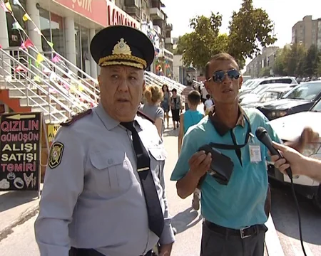 DYP Bakıda avtobus dayanacaqlarını zəbt edən sürücülərə xəbərdarlıq edib