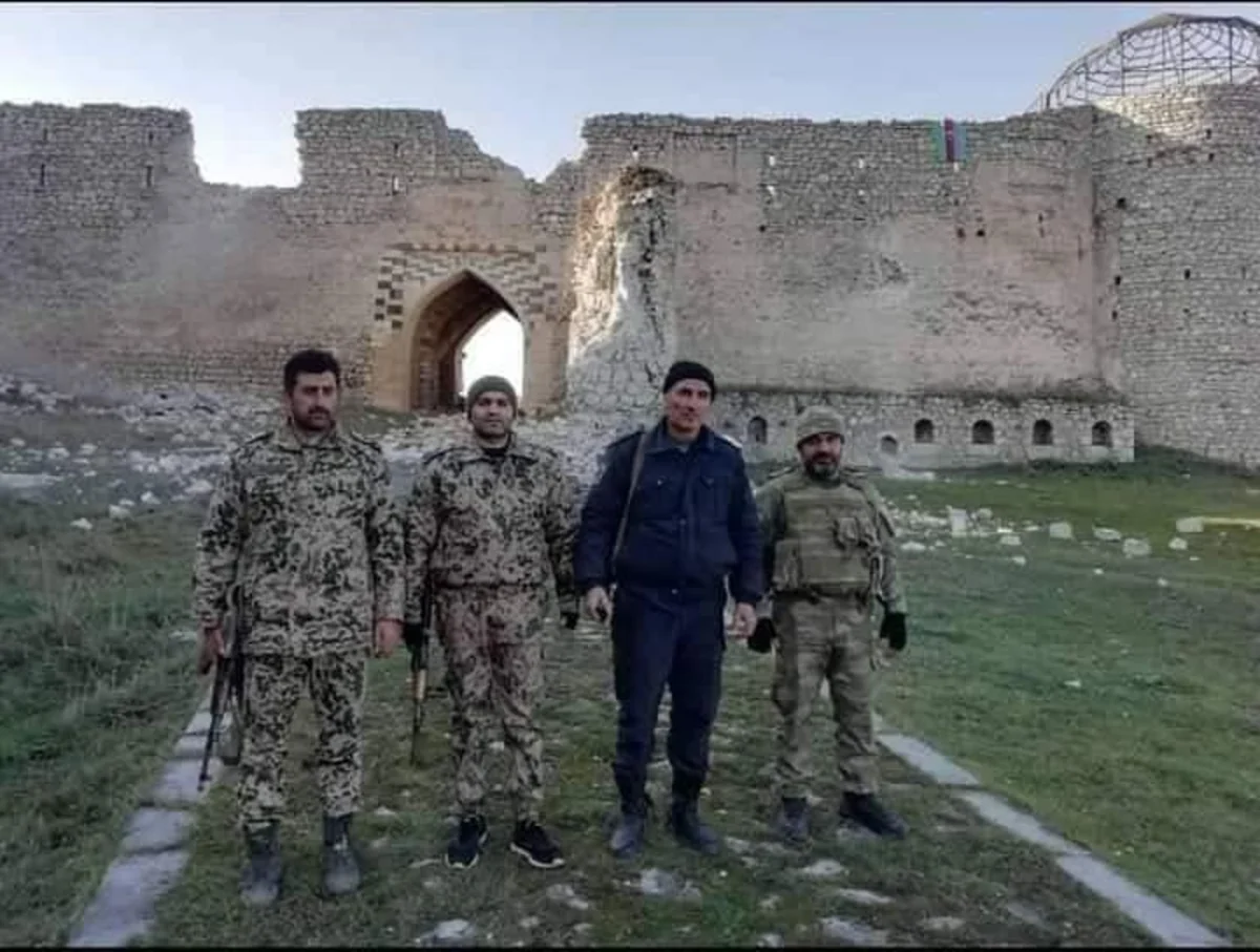 Polis və Daxili Qoşunların hərbçiləri Şuşada komendant rejimində fəaliyyət göstərir