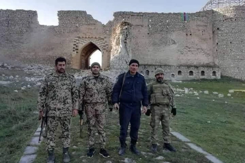 Polis və Daxili Qoşunların hərbçiləri Şuşada komendant rejimində fəaliyyət göstərir