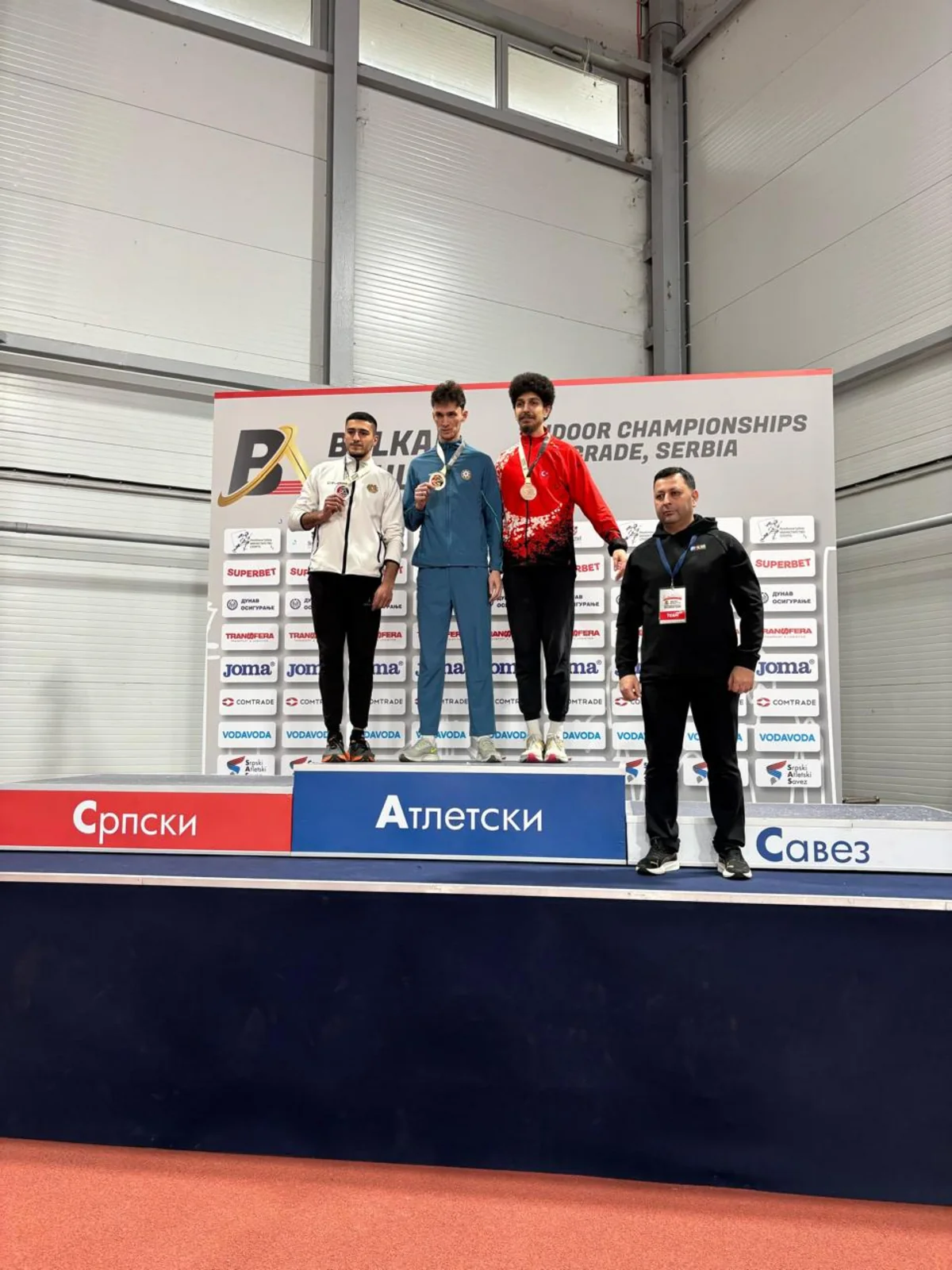 Azərbaycan atleti Serbiyada qızıl medal qazanıb