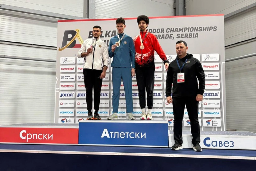 Azərbaycan atleti Serbiyada qızıl medal qazanıb