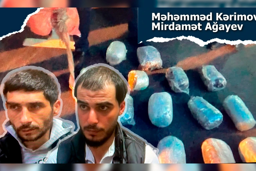 Bakıda İran vətəndaşının narkokuryerləri həbs olunub