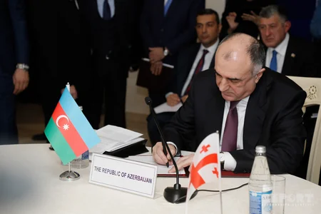 Azerbaijan, Turkey, Iran and Georgia FMs ink Baku statement - UPDATED