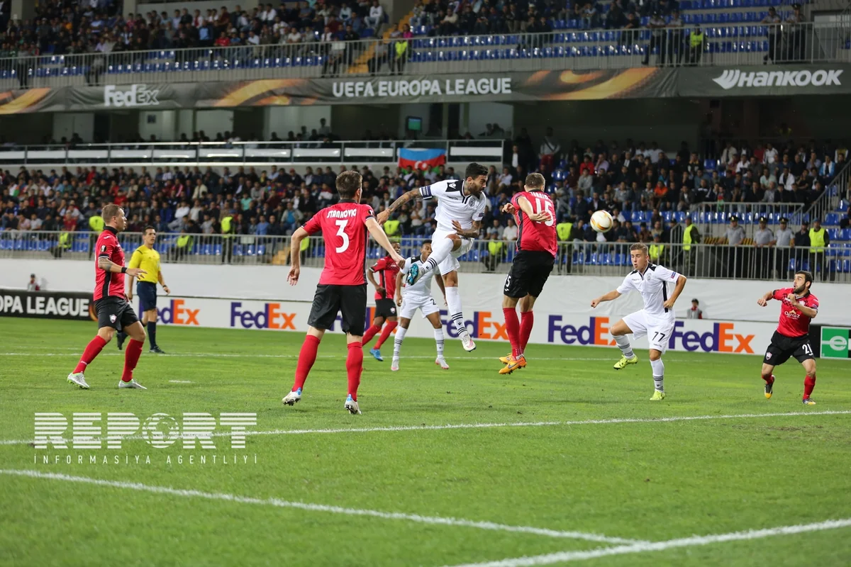 Qəbələ Avropa Liqasında ilk xalını qazanıb - FOTOREPORTAJ